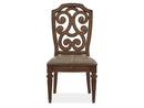 Durango - Wood Dining Side Chair With Upholstered Seat (Set of 2) - Willadeene Brown
