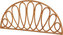 Elegant Wall-Mounted Headboard With Curvaceous Flower Petals