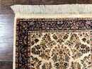 Karastan Rug 2.6 x 4, Karastan Ivory Sarouk