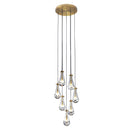 Strozzi Symphony 7  Light 18"D  Chandelier