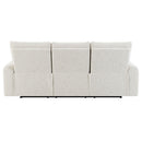 Lalisa - Power Motion Sofa With USB Port - Cream Chenille