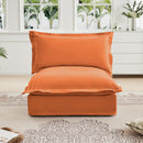 Koala Armless Sofa - Orange