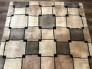 Tibetan Wool Rug 5x8, Contemporary Modern Carpet, Abstract Design, Soft Thick Pile, Pair B