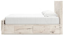 Lawroy - Panel Bed With Storage