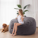 Giant Bean Bag Chair Bed for Adults Convertible Lounger