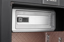 Safe Box with Biometric Recognition, Built-in Removable Partition And Flexible Compartment Partition, Dual Protection with Electronic Password Lock, Private And Invisible Hidden Compartment Structure,