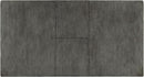 Hallanden Modern Farmhouse Butterfly Extension Dining Table Dark Gray