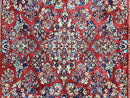 Karastan Rug 5.9 x 9 Red Sarouk