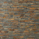 Rockmount Gold Rush Splitface Ledger Panel 6"x24" Natural Slate Wall Tile - MSI Collection