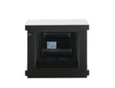 Noralie - Fireplace - Mirrored & Faux Diamonds