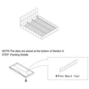 King size  Upholstered Bed Frame with Thick Fabric, Chenille Fabric Grounded Queen Size Platform Bed with Headboard and Solid Frame. No Box Spring Needed-Dark Gray(88.5''*85.5''*24'')