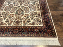 Karastan Rug 5.9 x 9, Ivory Sarouk