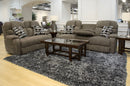 Oasis - Power Reclining  Loveseat - Fossil