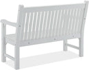Two Person Weatherproof Poly Lumber Outdoor Bench Seating