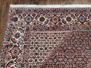 Persian Bijar Rug 8x11 - Herati Mahi Pattern