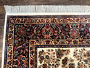 8.8 x 12 Karastan Ivory Sarouk Rug