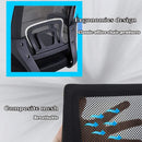 Ergonomic Mesh Office Chair With Lumbar Support Black