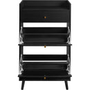 Rattan, Allen 2 door 1 drawer cabinet, shoe rack, double layer, suitable for entrance
