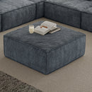 Sectional Sofa Ottoman Dark Grey