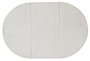 Montelaine - Oval Dining Room Extension Table - Antique White