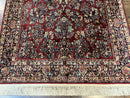 Karastan Rug 5.9 x 9 Red Sarouk