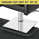 Anti Fatigue Barber Floor Mat 3 By 4 Ft For Salon Styling Chair Square Base Half Inch Thick