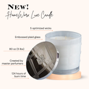 Jasmine & White Peach 5-Wick 80 oz Luxe Candle