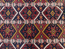 Caucasian Kilim Rug 5x7, Vintage Russian Flatweave Kilim Carpet, Tribal Bohemian Kilim Rug