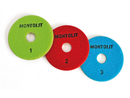 Montolit Dry Diamond Resin Polishing Pads (Set of 3)