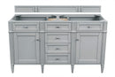 James Martin Brittany 60" Double Bathroom Vanity, Urban Gray