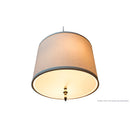 13.5" Round Diffuser Translucent Frosted White