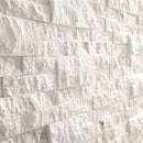 ROCKMOUNT Mayra White Ledger Panel 6"x24" Natural Limestone Wall Tile - MSI Collection