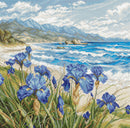 Blue Harmony Counted Cross Stitch Kit by Letistitch L9934
