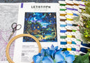 Luna's Garden L9942 Counted Cross Stitch Kit