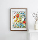 Wildflowers Counted Cross Stitch Kit by Letistitch L8091