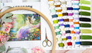Enchanted Spring L9932 Counted Cross Stitch Kit
