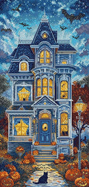 Haunt Manor Counted Cross Stitch Kit by Letistitch L9945