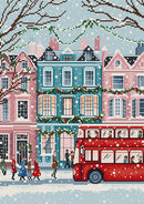 London Snowfall Counted Cross Stitch Kit by Letistitch L9919