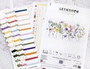 Summer Bloom Counted Cross Stitch Kit by Letistitch L8094