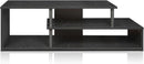 Econ Low Rise TV Stand Black For Small Spaces Living Room
