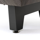 54_inch Iron  Fire Pit Table(Stone)