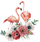 Stylish Pink Flamingos Wallpaper Smart