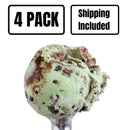 Mint Cookie Crunch Ice Cream | Pack of 4 | One Pint | Shipping Included | eCreamery