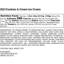 Cookies and Cream Ice Cream | Pack of 4 | One Pint | Shipping Included | eCreamery