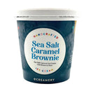 Sea Salt Caramel Brownie Ice Cream | Pack of 4 | One Pint | Shipping Included | eCreamery