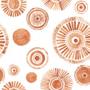 Orange Circles Wallpaper