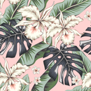 Dark Monstera Wallpaper