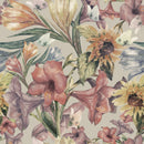 Fashionable Vintage Floral Wallpaper Tasteful