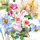 Modish Watercolor Flowers Wallpaper Chic