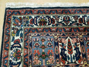 4' X 6' Vintage Handmade Indian Panel Design Wool Rug Veg Dyes